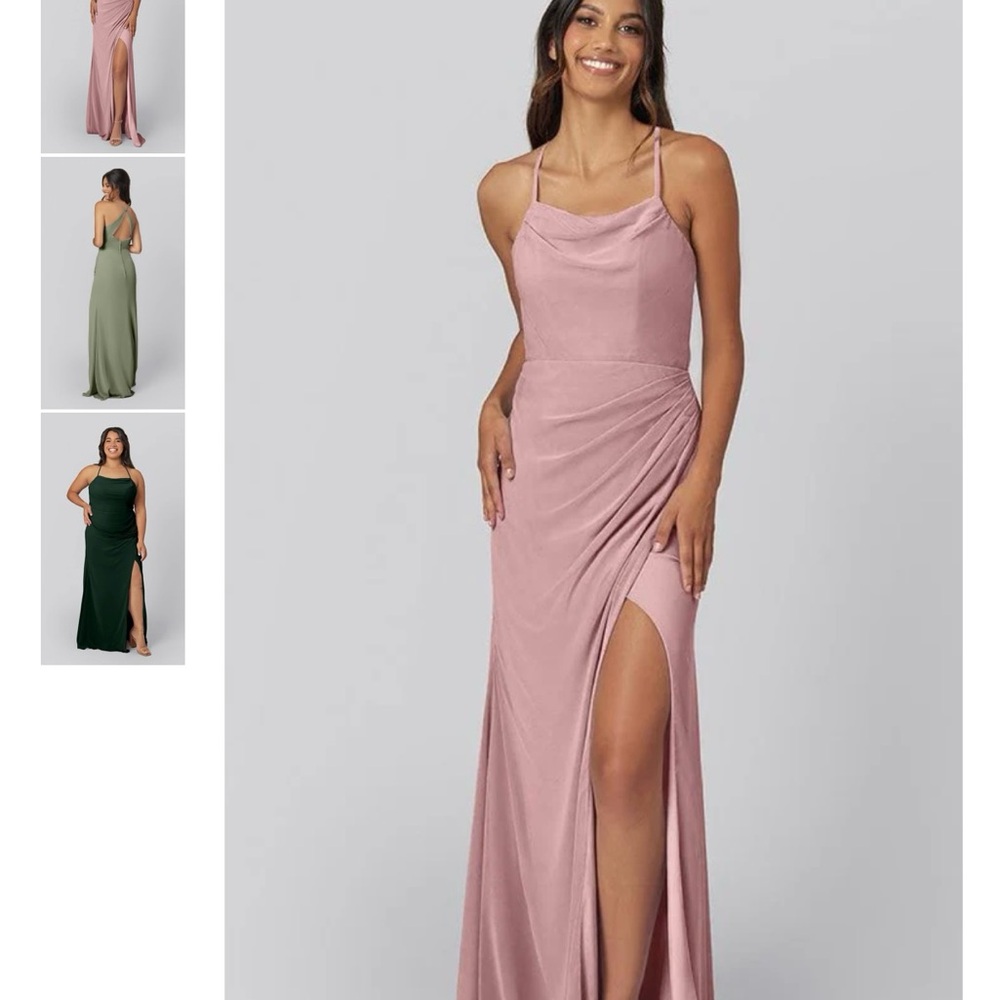 Kennedy Blue dusty rose bridesmaid